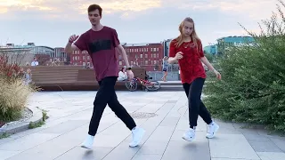 Пара классно танцует Шафл! 🔥 Shuffle Dance & CuttingShapes 🔥 Москва!