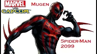 Spidey of the year 2099 - Marvel vs Capcom M.U.G.E.N - Spider-Man 2099