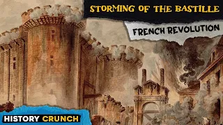 Storming of the Bastille in the French Revolution - Video Infographic
