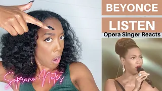 Opera Singer Reacts to Beyonce Listen Live on Oprah | Performance Analysis