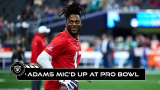 Davante Adams Mic’d Up During 2023 Pro Bowl Flag Football: ‘He Hit the Pylon, Look at the Pylon!'