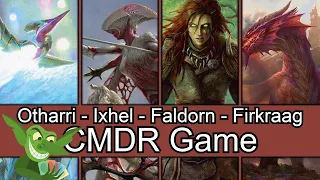 We love precons! Otharri vs Ixhel vs Faldorn vs Firkraag #edh #cmdr game play