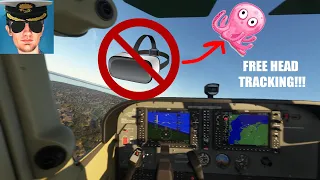FREE alternative to VR for Microsoft Flight Simulator!!! [OpenTrack]
