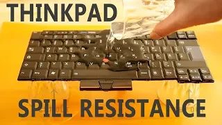 ThinkPad spill resistance - how does it really work?