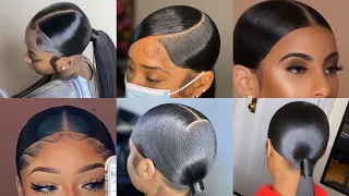 Sleek Ponytail Hairstyles Perfect for all hair types |trendy hair styles