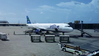 JetBlue Airways Kingston Jamaica to New York JFK [Full Flight] A321