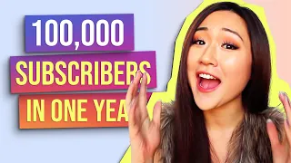 How to Get 100K subscribers on Youtube in 1 year 🎉 (TOP 10 Tips)