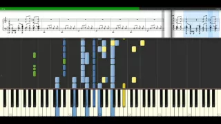 Muse - Undisclosed desires [Piano Tutorial] Synthesia