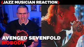 Jazz Musician REACTS | Avenged Sevenfold - Nobody | MUSIC SHED EP366