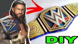 How to make WWE Universal championship | Making universal championship | WWE Universal championship