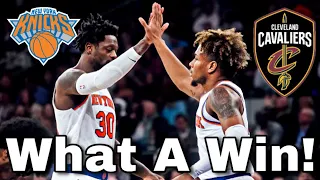 WHAT A WIN! | Knicks vs Cavs Recap