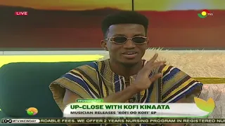 #TV3NewDay: Unfiltered with Kofi Kinaata - Discusses Music, Inspiration & More