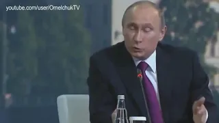 Реакция Меркель на юмор Путина   Merkel's reaction on Putin's humor