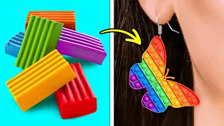 WONDERFUL POLYMER CLAY COMPILATION || Cheap And Colorful Mini Crafts And DIY Jewelry