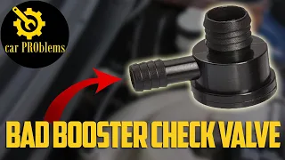 4 Symptoms Of A Bad Brake Booster Check Valve  How