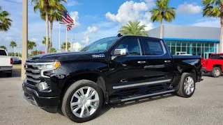 Chevrolet Silverado High Country del 2023, 6.2L V8 en Español