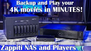 Rip 4K UHD Movies in Minutes! Zappiti Media Players and NAS Overview and Startup Guide!