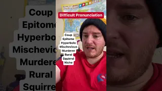 Difficult English Pronunciation | British English