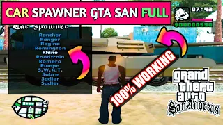How-to install car spawner in GTA San Andreas