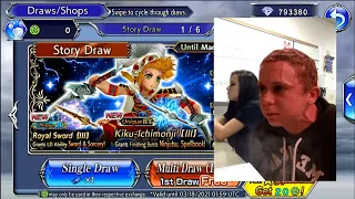 DFFOO GL Onion Knight LD Pulls! (I don't want the jorts, but I want that LD!)