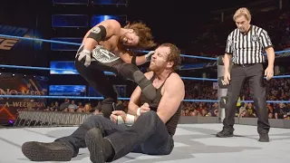 AJ Styles vs Dean Ambrose Smackdown Sep. 27, 2016 Highlights HD