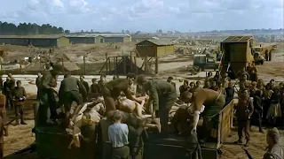 Bergen-Belsen Concentration Camp — Footage from Liberation // Colorized & Restored