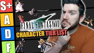 WHO IS THE BEST In Final Fantasy 7!? | Final Fantasy VII Character Tier List