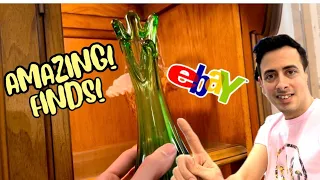SHOP with ME ~ SWUNG VASE! Holt Howard! Estate sale Sourcing Thrifting to RESELL ON eBay PROFIT