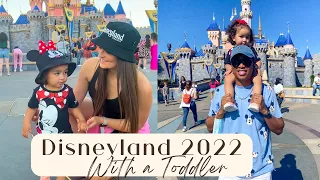 DISNEYLAND 2022 WITH A TODDLER | First Time at Disneyland Vlog