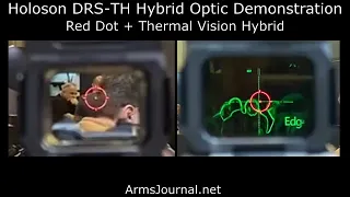 Holosun Red Dot Thermal Hybrid Optic Demo (DRS TH) @ IWA 2023
