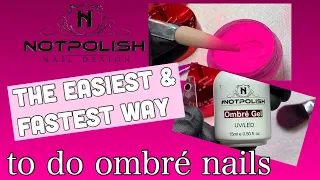 •How to do the fastest ombré nail!