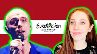 LET'S REACT TO LATVIA'S SONG FOR EUROVISION 2024 // DONS "HOLLOW"