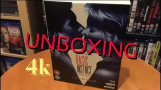 MY BASIC INSTINCT COLLECTORS EDITION 4K UNBOXING- Re-Upload