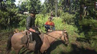 RDR2 - The Gang's Reaction to Arthur's Rare Horse