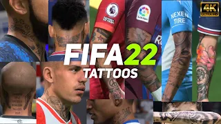 FIFA22 PLAYERS WITH TATTOOS ON NEXT-GEN 💥🔥