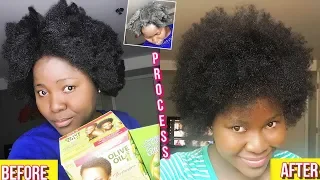 HOW TO SAFELY TEXTURIZE 4C NATURAL HAIR  - ORS OLIVE OIL TEXTURIZER