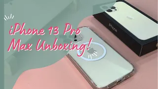 iPhone 13 Pro Max Gold Aesthetic Unboxing