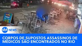 Polícia do Rio encontra corpos de supostos assassinos de médicos | #SBTNewsnaTV (06/10/23)