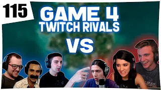 PUBG: Twitch Rivals GAME 4 - STREAMER VS STREAMER | Highlights #115