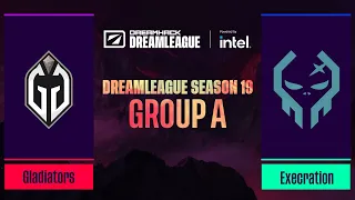 Dota2 - Gladiators vs Execration - Game 1 - DreamLeague Season 19 - Group A