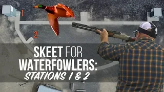 How to Shoot More Ducks! Skeet Stations 1 & 2