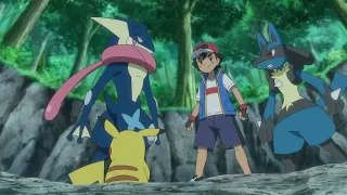 Lucario and Greninja meet! EP 108 AMV