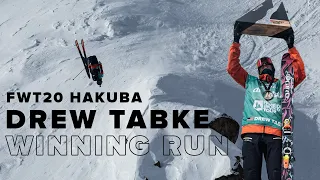 FWT20 Hakuba | Drew Tabke Ski Men Winning Run