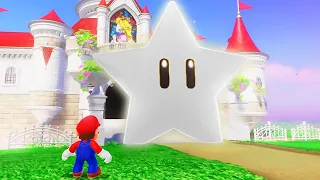 What happens when Mario collects the ULTIMATE White Star in Super Mario Odyssey?