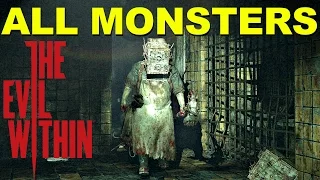 All Monsters In The Evil Within - ULTIMATE ENEMIES GUIDE!