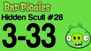 Bad Piggies Hidden Skull Location 28 Level 3-33 Flight in the Night | WikiGameGuides