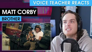 Voice Teacher Reacts to Matt Corby - Brother