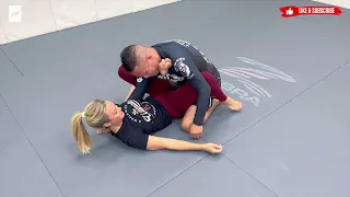 MMA Demo | Mir Lock & Armbar from Gogoplata | Laura Sanko