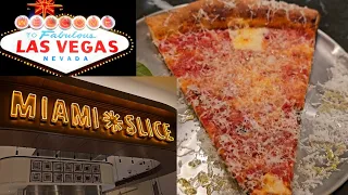 BEST PIZZA SLICE IN LAS VEGAS: MIAMI SLICE @ THE FONTAINEBLEAU LAS VEGAS!!!