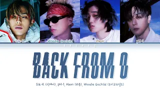 ㄱ에서부터 0에서부터 (Back From 0) - Sik-K, Woodie Gochild, HAON, pH-1 (Color Coded Lyrics Han/Rom/Eng/가사)